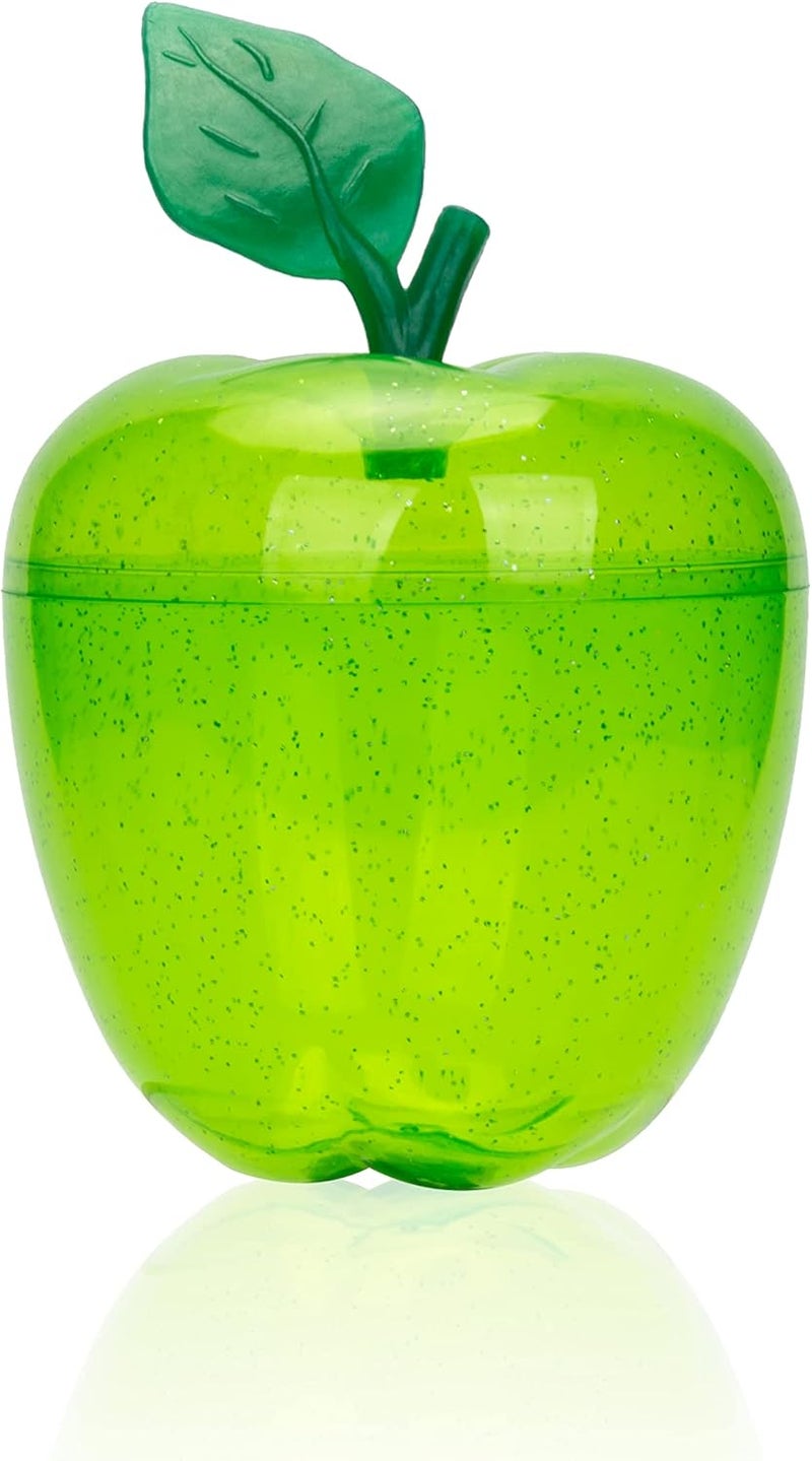 HANZE Large Green Apple Container, Apple Shaped Candy Toy Filling Containers Jar, Back To School Teacher Appreciation Gift, Wedding Party Ornaments Christmas Decorations Supplies Favors - Image 4